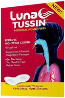 LunaTussin Personal Humidifier Strips, Nasal Vapor Pads, Aid with Nighttime Coughing, Dry Nose, Dry Throat, Allergies and Sinus Relief (12 Pack)