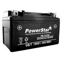 POWERSTAR YTZ10S 12V 8.5AH Replacement Battery for Yamaha YZF-R1 (2004-2009) 2 Year WRNTY