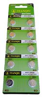 Tianqiu 50Pcs Ag7 Lr927 395 Sr927Sw Alkaline Battery