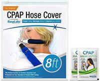 RespLabs CPAP Hose Cover — [8 Foot] Tube Wrap | Fleece Tubing Comfort with Zipper