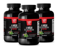 Liver Support Formula - Liver Cleanse & Detox - Promotes Liver Health - Dandelion Root Capsules - 3 Bottles 270 Capsules