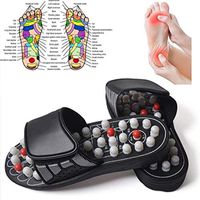 Massage Slippers Shoe Sandal Feet Reflex Acupuncture Therapy Medical Pain Relief,Pantofole Da Dottore- Effetto Magnetico, Riflessologia Plantare-Massaggiatore Plantare,38/39