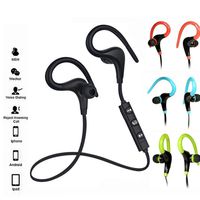 zhuygba Wireless Sport Earphones, Bluetooth Earphone Sports Earhook Stereo Earphone for Workout, Running, Gym, 4 Hours Play Time