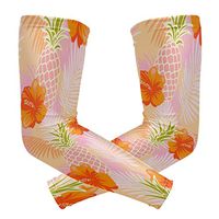 LEVEIS Pasteljungle Sports Compression Arm Sleeves for Baseball, Basketball, Football, Cycling, Golf 1 Pair 2 Sleeves