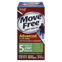 Move Free Advanced Plus MSM, 120 tablets - Joint Health Supplement with Glucosamine and Chondroitin 