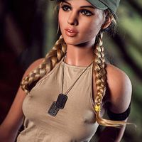 SwetDada 157cm/29kg Dall Séx Dõlls Sexy Dolly for Men Real Life Female Women Torso Size Body with Head and Pretty Face Silicone TPE Cup Love-Doles Full Male Gift Toys(Lifelike Hair Realistic Size)