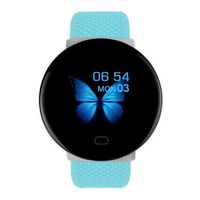 plarges D19 Heart Rate Blood Pressure Waterproof Step Counter Smart Bracelet Smart Watches