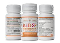 Kids Probiotics, 60-Day Supply. Easy to Swallow Daily Pearl Probiotic for Kids. Sugar Free Childrens Probiotic, 15x More Effective Than Gummies. Antibiotic Recovery Probiotic for Children