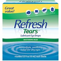 Refresh Tears Lubricant Eye Drops Multi-pack (4 ct.)