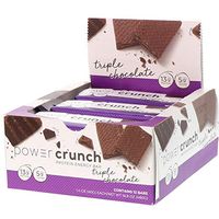 Power Crunch Triple Chocolate, 1.4-Ounce Bar , 12 count