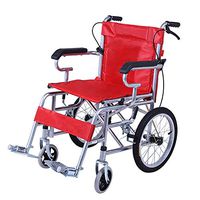 Wheelchair Medical Equipment Lightweight Folding with Handbrakes，Foldable Aluminium Frame, Compact Attendant-Propelled for Elderly, Handicapped, and Disabled Users Wide Wheelcha