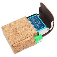 Boshiho Eco-Friendly Cork Cigarette Case with Lighter Holder Tobacco Pouch Best Gift for Men Women (Cork)