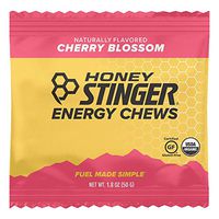 Honey Stinger Organic Energy Chews, Cherry Blossom, Sports Nutrition, 1.8 Ounce (50 Grams)(Pack of 12)