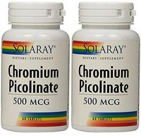 Chromium Picolinate 500mcg Solaray 60 Tabs