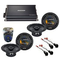 Compatible with Ford Fusion 2006-2009 Factory Speaker Replacement Harmony (2) R65 & CXA300.4 Amp (Renewed)