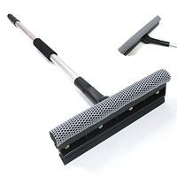 54" Telescopic Window Car Squeegee Cleaner Swivel Squeegie Blade Brush Wiper New