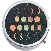 Phases of The Moon Medicine Vitamin Pill Box