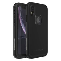 Lifeproof FRĒ SERIES Waterproof Case for iPhone XR - Retail Packaging - ASPHALT (BLACK/DARK GREY)
