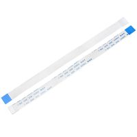 uxcell Flexible Flat Cable, 16 Pins 0.5mm Pitch 150mm FPC FFC Flexible Ribbon Cable for LCD TV Car Audio DVD Player Laptop 20Pcs B Type