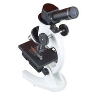 Radical 1000x Student School Biology LED Cordless with Rechageable Batteries Microscope w Inclined 360 Degree Rotatable Head