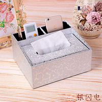 T-ZJHC Creative Multi-Function Trayboard European Houseware Storage Box Hotel KTV Tissue Box, 16