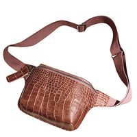 CHUNKUNA Hot!Women Sling Chest Pack Bag Sport Hiking Waist Bag Adjustable Chest Pack Casual Purse and Wallet (Pink)