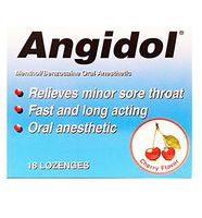 Angidol Oral Anesthetic 12 Lozenges