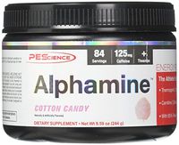 PEScience Alphamine, Cotton Candy, 8.59 Ounce