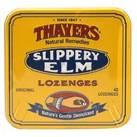 Thayers Slippery Elm Lozenges, Tangerine, 42 Count (Pack of 10)