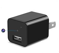 Hidden Camera Charger - - Motion Detection Hidden Cam - Premium Pack USB Spy Camera Wall Charger - Mini Spy Camera - 1080P Full HD Nanny Cameras