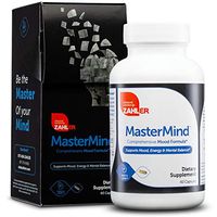 Zahler Mastermind, Comprehensive Mood Formula, Supports Mood Relaxation and Mental Balance, Certified Kosher, 60 Capsules