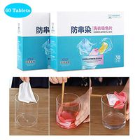 Laundry Anti-staining Tablets，Anti-String Dyeing Absorbing Dirt Protective Color Filter Clothes Laundry Tablet, Laundry Stain Remover, Laundry Fabric Softener, Anti Static Dryer Sheet (2 Boxes: 60Pcs)