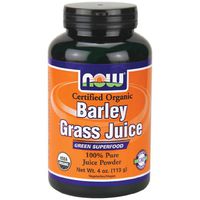 Now Foods Barley Grass Juice (powder) - 4 oz. 2 Pack