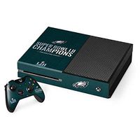 Skinit Decal Gaming Skin for Xbox One Console and Controller Bundle - Officially Licensed NFL Philadelphia Eagles Super Bowl LII Champions Design