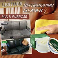 Sinaou Leather Repair Cream Leather Refurbishing Cleaning Tool Great for Sofas Shoes Boots Handbags Furniture Car Seats (Green)