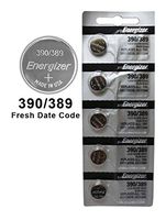 50X Energizer 390/389 Battery Silver Oxide Watch Button Low-Drain 1.55V SR1130SW