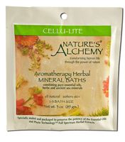 Nature's Alchemy Aromatherapy Herbal Mineral Baths, Cellu-Lite, 3 Ounce