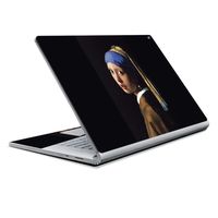 MightySkins Skin Compatible with Microsoft Surface Book 2 13" (2017) - Girl with Pearl Earring | Protective, Durable, and Unique Vinyl Decal wrap Cover | Easy to Apply, Remove | Made in The USA