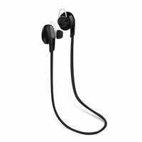 CreazyBluetooth Wireless Handfree Headset Stereo Headphone Earphone Sport Universal (Black)
