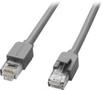 InsigniaTM - 4' Cat-6 Network Cable - Gray