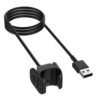 Biback Replace USB Charger Smart Bracelet USB Charging Cable for Fitbit Charge 3 Wristband Dock Adapter