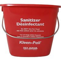 Sanitizing Pail Red 3 qt