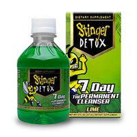 Stinger Detox 7-Day Permanent Drink – Lime Flavor – 8 FL OZ - 5 Pack