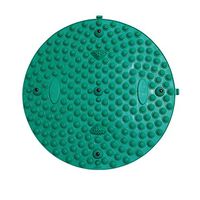 Round Shiatsu Foot Massage Mat - Shiatsu Circulation Reflexology Foot Massage Mat for Relieve Plantar Fasciitis, Heel, Foot Arch Pain & Stress Green