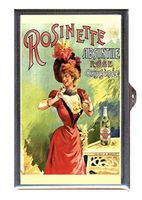Absinthe C1900 France Redhead Girl Elegant Decorative Pill Box