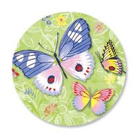 Butterfly Envelope Seals - Set of 144 Self-Adhesive, Flat-Sheet, 1-1/2" Sticker Seals, By Colorful Images