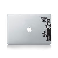 Banksy Guard On Duty Vinyl Decal for MacBook (13/15) or Laptop