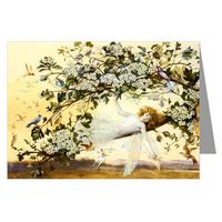 Twelve John Anster Fitzgerald Note Cards of This 1858 Fairy Painting Titled Ariel