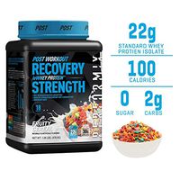 Performix ioWHEY Protein, 100% Whey Isolate Protein, Quick Absorption, 22g Protein, Low Carb, No Sugar (18 Servings, Fruity Cereal)