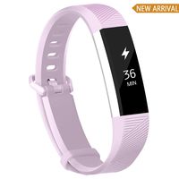 POY Compatible Bands Replacement for Fitbit Alta/Fitbit Alta HR, Adjustable Sport Wristbands for Women Men (Large)